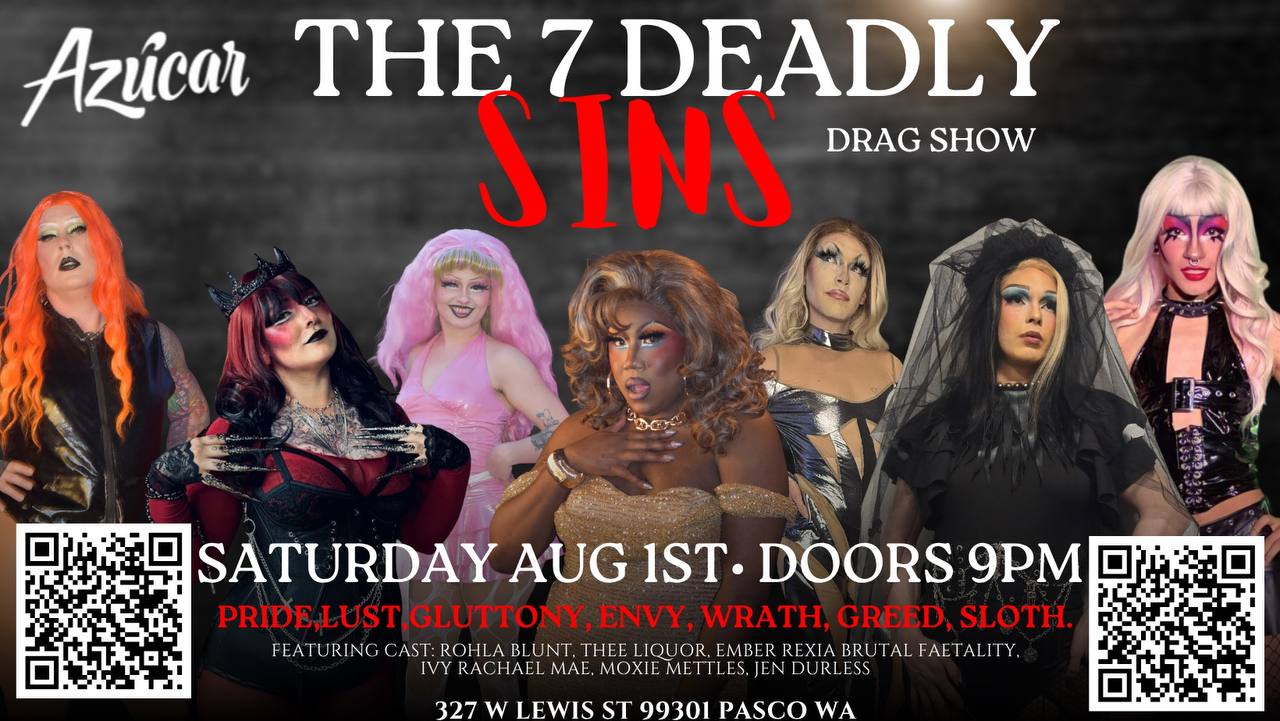Seven Deadly sins flyer