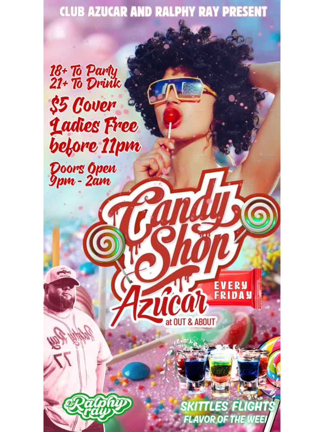 Candy Shop flyer — Azúcar, Pasco WA